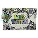 Pochete Enveloppe Trio Louis Vuitton Edição Limitada Monogram Comics Canvas GM