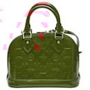 Louis Vuitton Alma BB Monogram Vernis Handbag