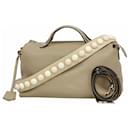 Sac à main Fendi By the Way en grisâtre