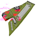 HERMES Harnais des Présidents Écharpe en Soie Twilly - Hermès