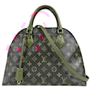Louis Vuitton Alma Into Monogram Canvas Shoulder Bag