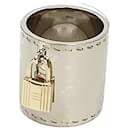 Hermes Scarf Ring with Padlock Charm - Hermès