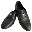 Monte Carlo Leather Loafer Black - Louis Vuitton