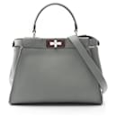 Fendi Peekaboo Leather Handbag