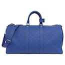 Louis Vuitton Keepall Bandouliere Damier Infini Boston Bag