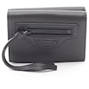 Balenciaga Classic Mini Wallet Leather Wallet
