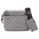Louis Vuitton Monogram Shadow Leather Trio Messenger Bag