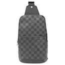 Louis Vuitton Avenue Sling Bag Damier Graphite Shoulder Bag