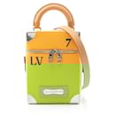 Louis Vuitton Vertical Box Trunk Leather Handbag