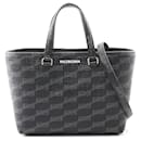 Balenciaga Signature Small Shopper Handbag Black