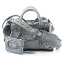 Balenciaga Neo Cagole S Denim 2way Bag