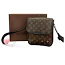 Louis Vuitton Macassar Monogram Leather Shoulder Bag
