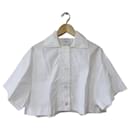 Patou 24SS Cropped Shirt Blouse - Autre Marque