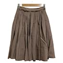FOXEY Waffle Tuck Skirt - Autre Marque