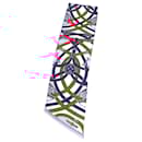 Multicolour silk twilly - Hermès