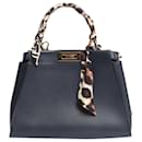 Fendi Navy Peekaboo medium bag