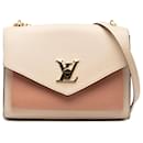 Louis Vuitton Brown Bicolor Leather MyLockMe Chain BB