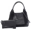 Balenciaga Navy Cabas XS Handbag