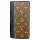 Louis Vuitton Monogram Macassar Long Wallet