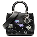 Dior Black Medium Calfskin Paradise Lady Dior