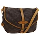 Louis Vuitton Saumur Handbag Monogram Canvas 30
