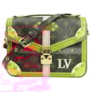 Bolsa transversal Louis Vuitton Monogram Summer Metis Trunk Pochette em marrom M43628