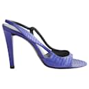 Blue leather heels - Balenciaga