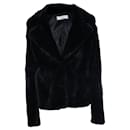 DNA, black rabbit fur coat - Autre Marque