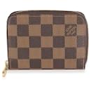 Louis Vuitton Damier Ebene Canvas Zippy Coin Purse
