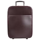 Louis Vuitton Taiga Leather Pegase 45 Travel Bag in Brown M23314