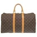 Louis Vuitton Keepall 45 Monogram Boston Bag