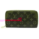 Louis Vuitton Brown Monogram Retiro Zippy Wallet
