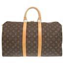 Louis Vuitton Keepall 45 Monogram Boston Bag
