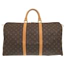 Louis Vuitton Keepall 50 Monogram Boston Bag