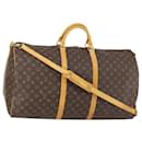 Louis Vuitton Keepall Bandouliere Bag Monogram Canvas 60