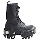 Black leather boots - Balenciaga