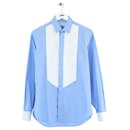 Blue cotton shirt - Saint Laurent
