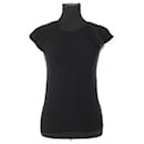 Black cotton top - Autre Marque