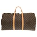 Louis Vuitton Keepall 60 Monogram Boston Bag