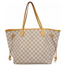 Louis Vuitton Damier Azur Neverfull MM Tote Bag