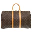 Louis Vuitton Keepall 45 Monogram Boston Bag