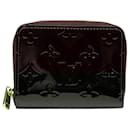Louis Vuitton Purple Monogram Vernis Zippy Coin Purse