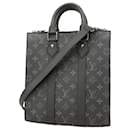 Louis Vuitton Monogram Eclipse Sac Plaque Tote Bag