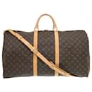 Louis Vuitton Keepall Bandouliere 60 Monogram Boston Bag