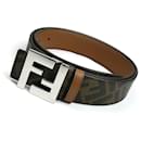 Cinto FENDI Zucca FF em marrom para homens - Fendi