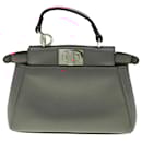 Fendi Peekaboo Bag Leather Micro