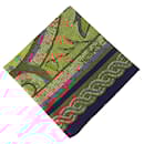 Écharpe en soie multicolore Hermès