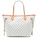 Louis Vuitton White Damier Azur Neverfull MM