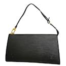 Pochete Acessórios Epi Louis Vuitton M52942 Preto Feminino