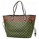 Louis Vuitton Damier Neverfull MM Tote Bag
